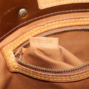 LOUIS VUITTON Monogram Vernis Reade PM Hand Bag Bronze M91146 LV Auth 172114-12