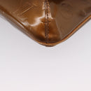 LOUIS VUITTON Monogram Vernis Thompson Street Bag Bronze M91124 LV Auth 172115-15