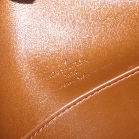 LOUIS VUITTON Monogram Vernis Thompson Street Bag Bronze M91124 LV Auth 172115
