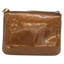 LOUIS VUITTON Monogram Vernis Thompson Street Bag Bronze M91124 LV Auth 172115-13