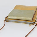 LOUIS VUITTON Monogram Vernis Motto Accessory Pouch Gris M91030 LV Auth 172116-7