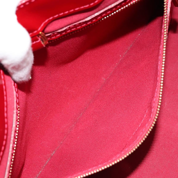 LOUIS VUITTON Monogram Vernis Wilshire PM Tasche Pomme D'amour M93642 Auth 172117