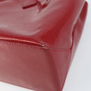 LOUIS VUITTON Monogram Vernis Wilshire PM Bag Pomme D'amour M93642 Auth 172118-9