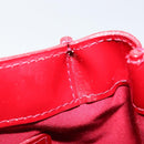 LOUIS VUITTON Monogram Vernis Wilshire PM Bag Pomme D'amour M93642 Auth 172118-12