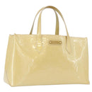 LOUIS VUITTON Monogram Vernis Wilshire PM Bag Rose Florentin M91642 Auth 172121-1
