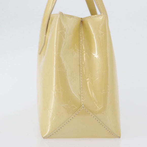 LOUIS VUITTON Monogram Vernis Wilshire PM Bag Rose Florentin M91642 Auth 172121
