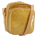 LOUIS VUITTON Monogram Vernis Wooster Shoulder Bag Beige LV Auth 172122-1