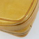 LOUIS VUITTON Monogram Vernis Wooster Shoulder Bag Beige LV Auth 172122-13
