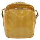 LOUIS VUITTON Monogram Vernis Wooster Shoulder Bag Beige LV Auth 172122-2