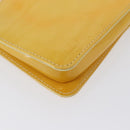 LOUIS VUITTON Vernis Lexington Accessory Pouch Lime Yellow M91058 Auth 172123-16