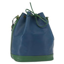 LOUIS VUITTON Epi Noe Shoulder Bag Bicolor Green Blue M44044 LV Auth 172127-1