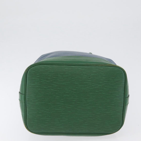 LOUIS VUITTON Epi Noe Shoulder Bag Bicolor Green Blue M44044 LV Auth 172127