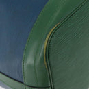 LOUIS VUITTON Epi Noe Shoulder Bag Bicolor Green Blue M44044 LV Auth 172127-17