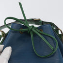 LOUIS VUITTON Epi Noe Shoulder Bag Bicolor Green Blue M44044 LV Auth 172127-10