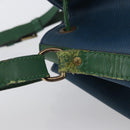 LOUIS VUITTON Epi Noe Shoulder Bag Bicolor Green Blue M44044 LV Auth 172127-5