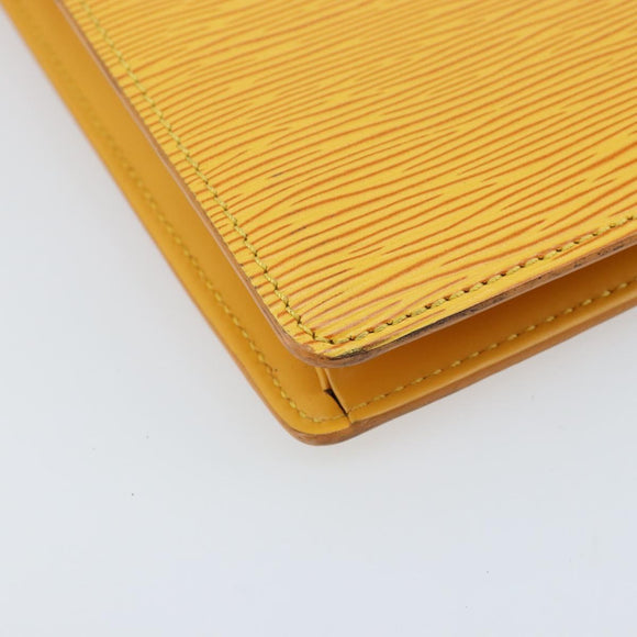 LOUIS VUITTON Epi Sac Plat Hand Bag Yellow M52079 LV Auth 172130