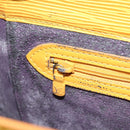 LOUIS VUITTON Epi Sac Plat Hand Bag Yellow M52079 LV Auth 172130-21