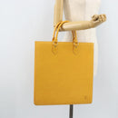 LOUIS VUITTON Epi Sac Plat Hand Bag Yellow M52079 LV Auth 172130-22