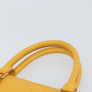 LOUIS VUITTON Epi Sac Plat Hand Bag Yellow M52079 LV Auth 172130-8