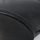LOUIS VUITTON Epi Saint Jacques Shopping Shoulder Bag Black M52262 Auth 172132-8