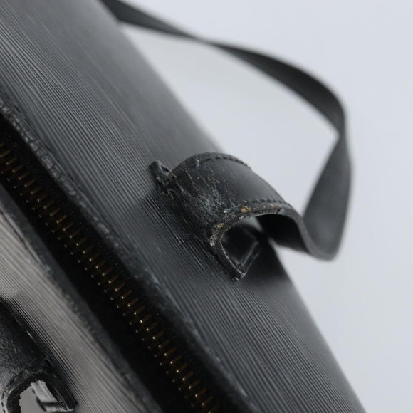 LOUIS VUITTON Epi Saint Jacques Shopping Shoulder Bag Black M52262 Auth 172132