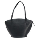 LOUIS VUITTON Epi Saint Jacques Shopping Shoulder Bag Black M52262 Auth 172132-13