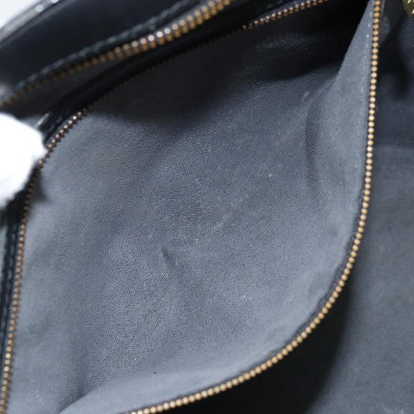 LOUIS VUITTON Epi Saint Jacques Shopping Shoulder Bag Black M52262 Auth 172132