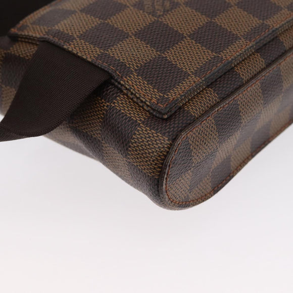 LOUIS VUITTON Damier Ebene Geronimos Shoulder Bag N51994 LV Auth 172134V
