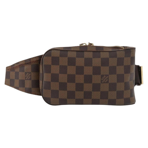 LOUIS VUITTON Damier Ebene Geronimos Shoulder Bag N51994 LV Auth 172134V