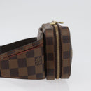 LOUIS VUITTON Damier Ebene Geronimos Shoulder Bag N51994 LV Auth 172134V-4