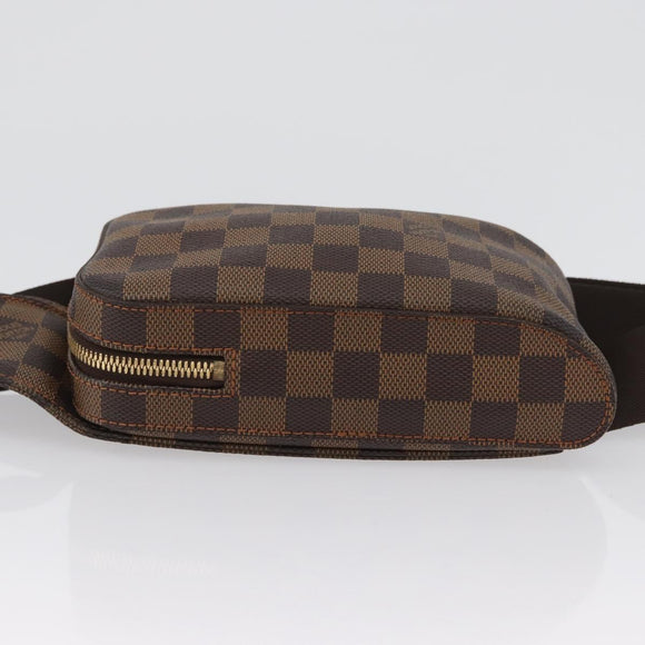 LOUIS VUITTON Damier Ebene Geronimos Shoulder Bag N51994 LV Auth 172134V