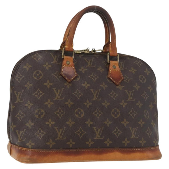 LOUIS VUITTON Monogram Alma Hand Bag M51130 LV Auth 172138