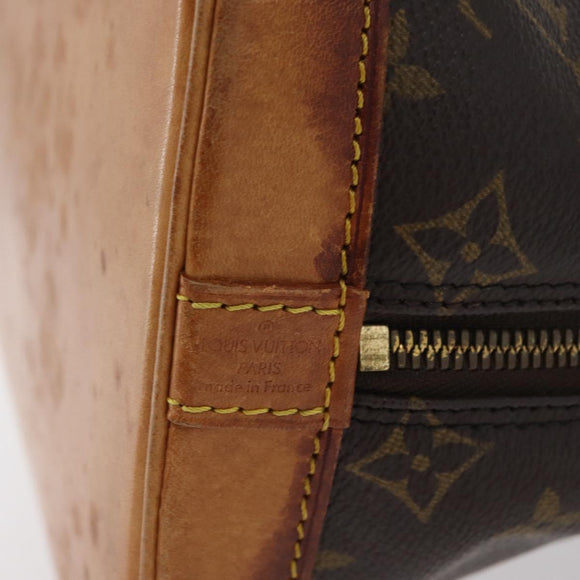 LOUIS VUITTON Monogram Alma Hand Bag M51130 LV Auth 172138