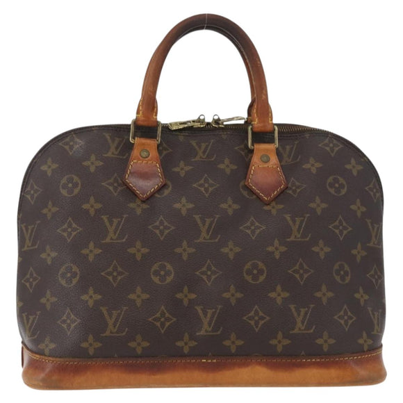 LOUIS VUITTON Monogram Alma Hand Bag M51130 LV Auth 172138