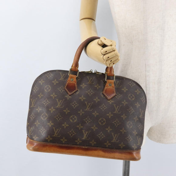 LOUIS VUITTON Monogram Alma Hand Bag M51130 LV Auth 172138