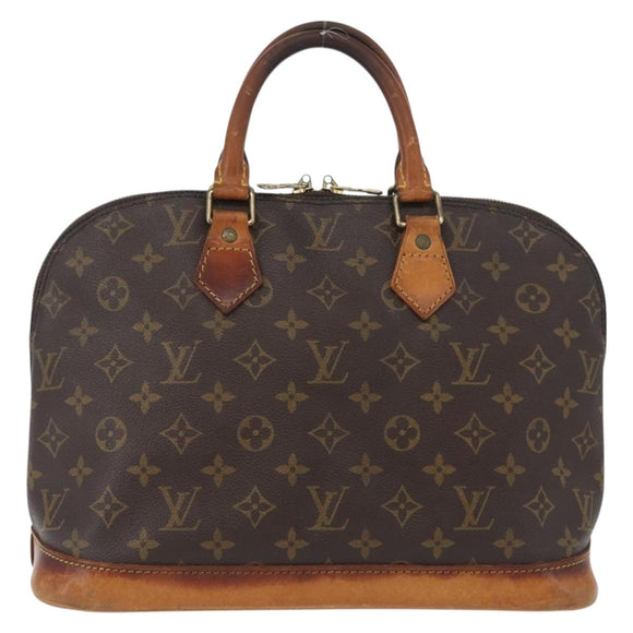 LOUIS VUITTON Monogram Alma Hand Bag M51130 LV Auth 172138