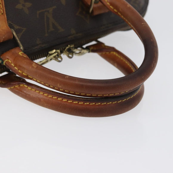 LOUIS VUITTON Monogram Alma Hand Bag M51130 LV Auth 172138