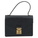 LOUIS VUITTON Epi Concorde Hand Bag Black M52132 LV Auth 172148-13