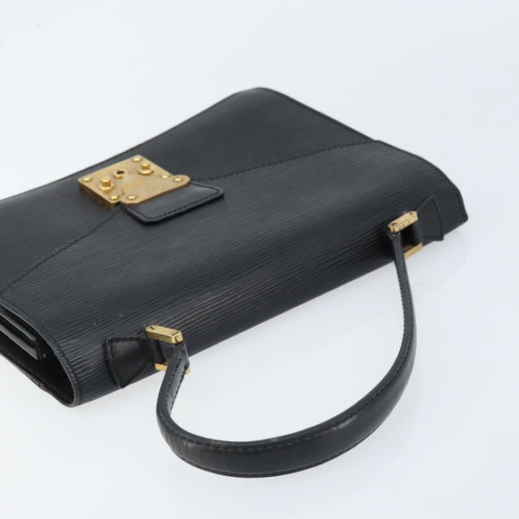 LOUIS VUITTON Epi Concorde Hand Bag Black M52132 LV Auth 172148