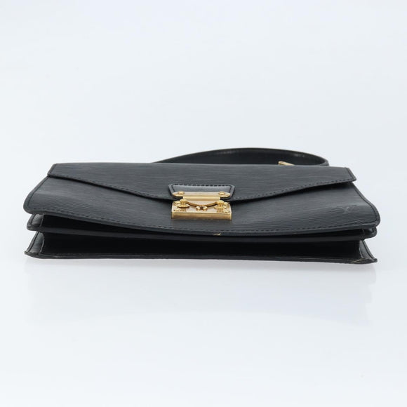 LOUIS VUITTON Epi Concorde Hand Bag Black M52132 LV Auth 172148