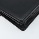 BALENCIAGA Clutch Bag Leather Black Gold Auth 172150-11
