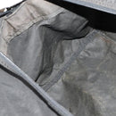 PRADA Boston Bag Nylon 2-Wege Schwarz Silber Auth 172154-21