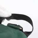 PRADA Backpack Nylon Green Silver Auth 172160-14