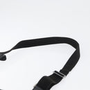 GUCCI GG Canvas Shoulder Bag Black Silver 122793 Auth 172167-8