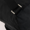PRADA Rucksack Nylon Silber Schwarz Auth 172169-18