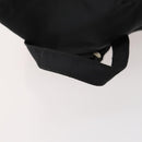PRADA Rucksack Nylon Silber Schwarz Auth 172169-7