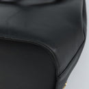 Salvatore Ferragamo Tote Bag Leather Black Gold Auth 172187-12