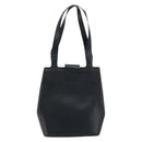 Salvatore Ferragamo Tote Bag Leather Black Gold Auth 172187-3