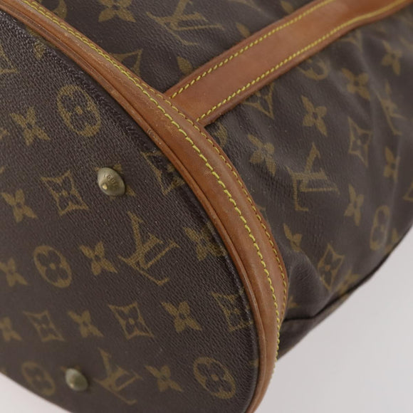 LOUIS VUITTON Monogram Bucket GM Umhängetasche M42236 LV Auth 172193