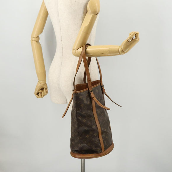 LOUIS VUITTON Monogram Bucket GM Umhängetasche M42236 LV Auth 172193
